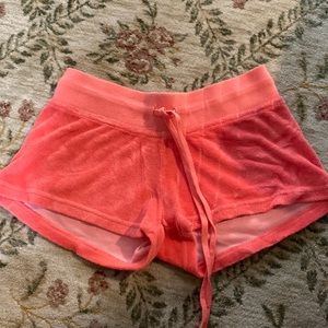 Hardtail terry cloth shorts